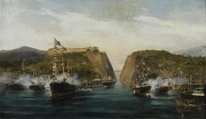 Inauguration of Corinth canal