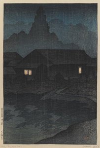 Tabi Miyage Dai 1 Shu, Mutsu Tsuta Onsen — Hasui Kawase