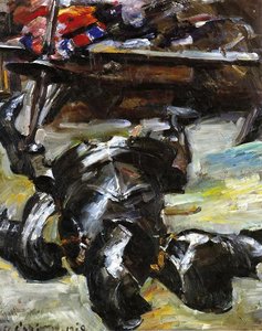Armour In The Studio — Lovis Corinth