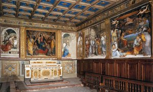 View Of The Oratory — Il Sodoma