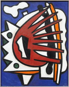 Komposition Für Ein Wandgemälde — Fernand Léger