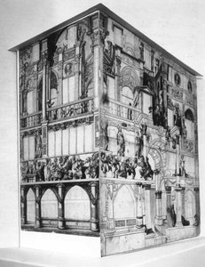 Model Of The Dance House In Basel — Hans Holbein The Younger, Northern Renaissance