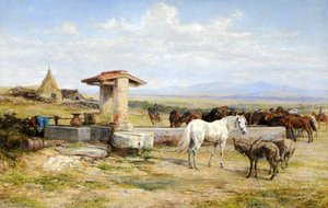 A Well in the Roman Campagna