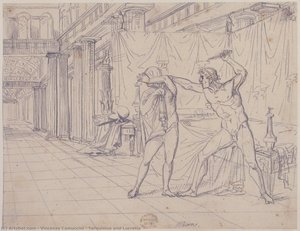 Tarquinius And Lucretia — Vincenzo Camuccini