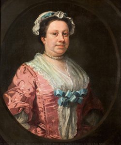 Retrato De La Hermana Del Artista, Ana Hogarth — William Hogarth, Neoclassical Style