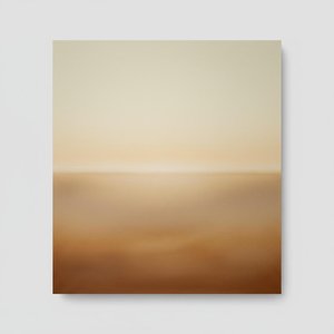 Ethereal Horizon Of Ochre Mist In A Singular Moment Of Infinite Serenity — Laurent Roche