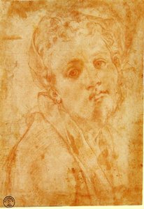 Self Portrait — Jacopo Carucci, Italian Mannerism