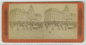 A Stereograph Of Howard University In The Late 19th Century — Charles Warren "c.w." Woodward, Other