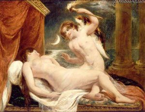 Cupid And Psyche — William Etty
