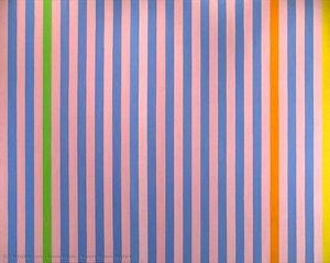 Sweet Score-skylark — Gene Davis, Color Field