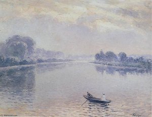 In The Boat At St Pierre — Henri Lebasque