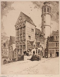 Belgian Village A Century Of Progress Chicago — Morris Henry Hobbs