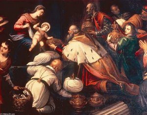 Adoration Of The Kings — Antonio Vassilacchi