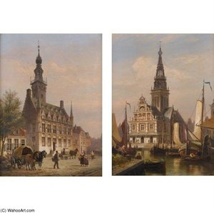 L'hotel De Ville — Cornelis Christiaan Dommelshuizen