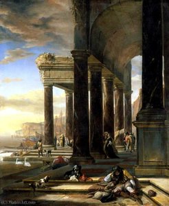 An italian port scene