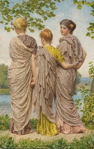 Waiting To Cross — Albert Joseph Moore