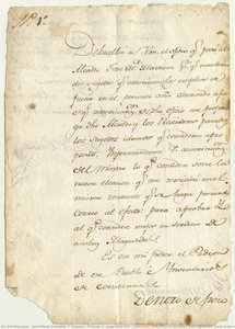 Volume 3, Page 662-663 / Discusses Selection Of Alcaldes And Regidores; Pack Train To Be Sent For Corn\n\npage 1 — Žosé Marija Estudilo I Urkizu