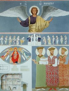 Frescoes From The Orthodox Church Of Nekrssi Near Dido — Grigory Grigorievich Gagarin