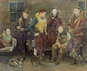 Unknown Bomber Crew — Sir William Rothenstein
