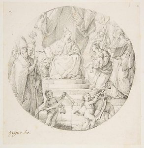Nobility Presenting an Infant to Venice