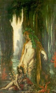 The Poet And The Siren — Gustave Moreau, Symbolist Painting