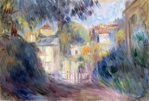 Landscape With Red Roofs — Pierre-auguste Renoir, Impressionist Landscape
