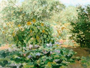 Achtertuin Van De Schilder — Evert Pieters