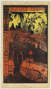 Nave Nave Fenua From The Noa Noa Series — Eugène Henri Paul Gauguin, Impressionism