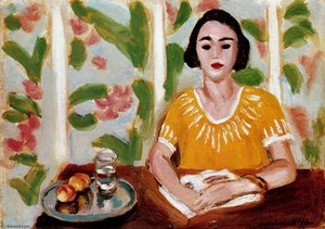Liseuse Aux Pêches — Henri Matisse