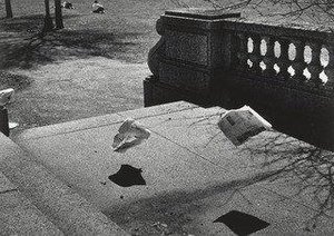 Newspapers Blowing, Chicago — Yasuhiro Ishimoto