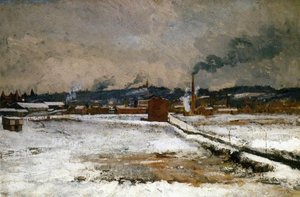 Winter, Mill Creek Valley, Cincinnati — John Henry Twachtman