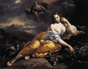 Jupiter Notices Callisto — Nicolaes Pietersz Berchem