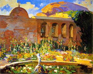 San Juan Capistrano Mission Yard