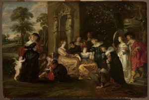 Garden Of Love — Balthasar Beschey
