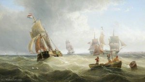 Maritime Scene — Henry Redmore