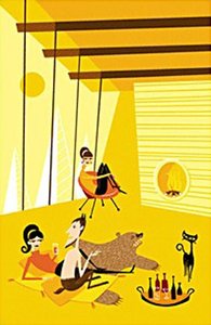 The Mellow Bachannal — Josh Agle (shag)