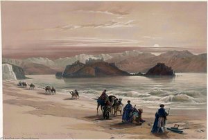 Caiaphas Looking Towards Mount Carmel — David Roberts