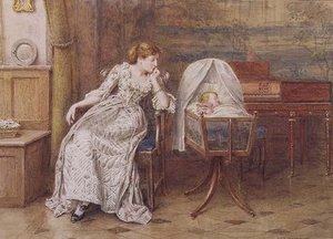A Mother's Love — George Goodwin Kilburne