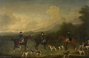 A Warwickshire Hunt — Peter Tillemans