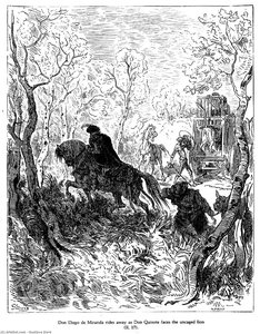 Don Quixote (83) — Paul Gustave Doré, Romantic Illustration