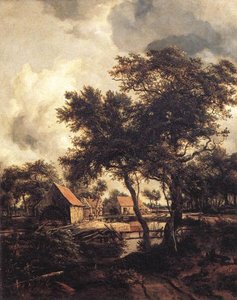 The Water Mill 1 — Meindert Hobbema