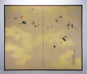 Two-fold Screen — Shibata Zeshin