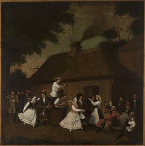 Dancing In Front Of The Village Inn — Michał Stachowicz