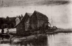 Watermill At Gennep — Vincent Willem Van Gogh, Post-impressionist Landscape