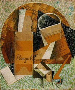 The Bottle Of Banyuls — Juan Gris
