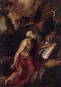 St. Jerome — Tizian Ramsay Peale Ii, High Renaissance Echo
