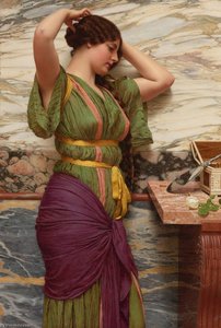 A Fair Reflection — R.b.a John William Godward
