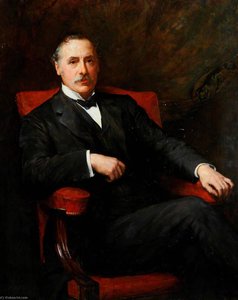 Alderman George Franklin (d.1916), Jp, Lord Mayor Of Sheffield (1897–1898) — Walter William Ouless