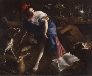 The Sorceress — Bartolomeo Guidobono