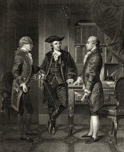 Baron De Kalb Introducing Lafayette To Silas Dean — Alonzo Chappel